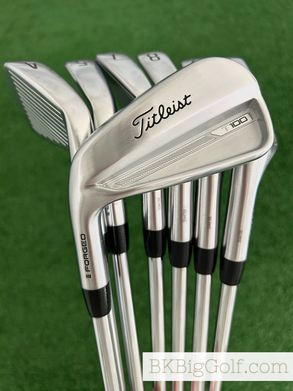 LH Titleist T100 Forged 2024 Iron Set 4-P / Dynamic Gold 115 Stiff