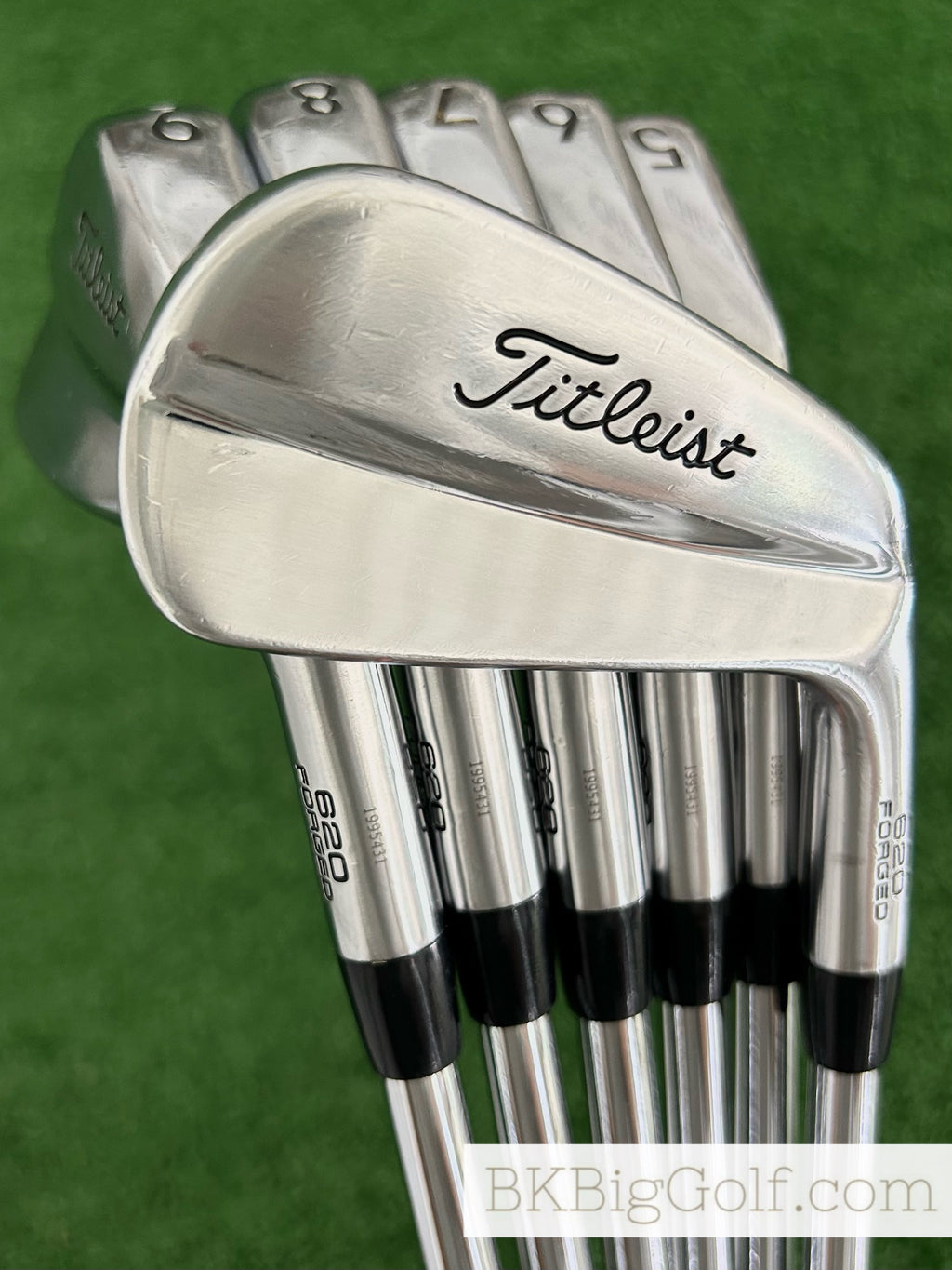 Titleist 620 MB Forged Iron Set 4-9 / NS Pro Modus Tour 120 Extra Stiff