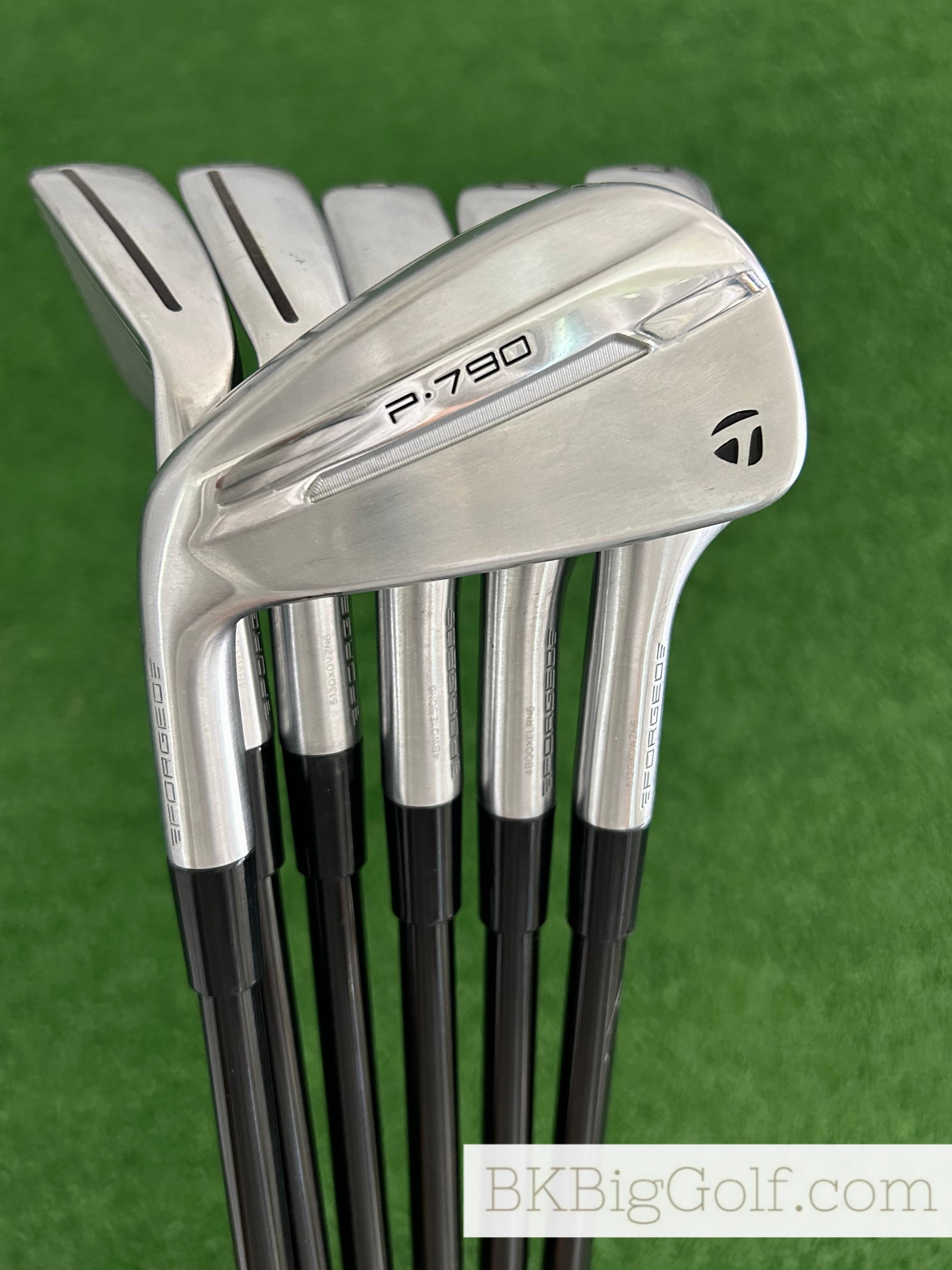 LH Taylormade P790 '25 Forged Iron Set 5-P / MMT 55 A Flex Senior