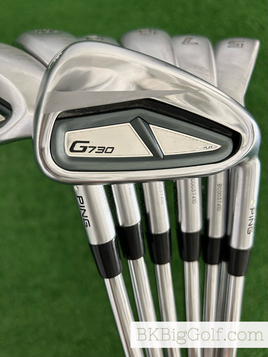 Ping G730 Iron Set 5-U / KBS Tour 130 X Extra Stiff +1/2”