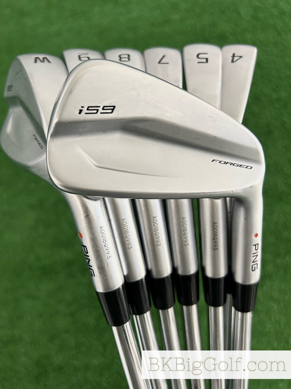 Ping i59 Forged Iron Set 4-W / Dynamic Gold EX 120 Stiff