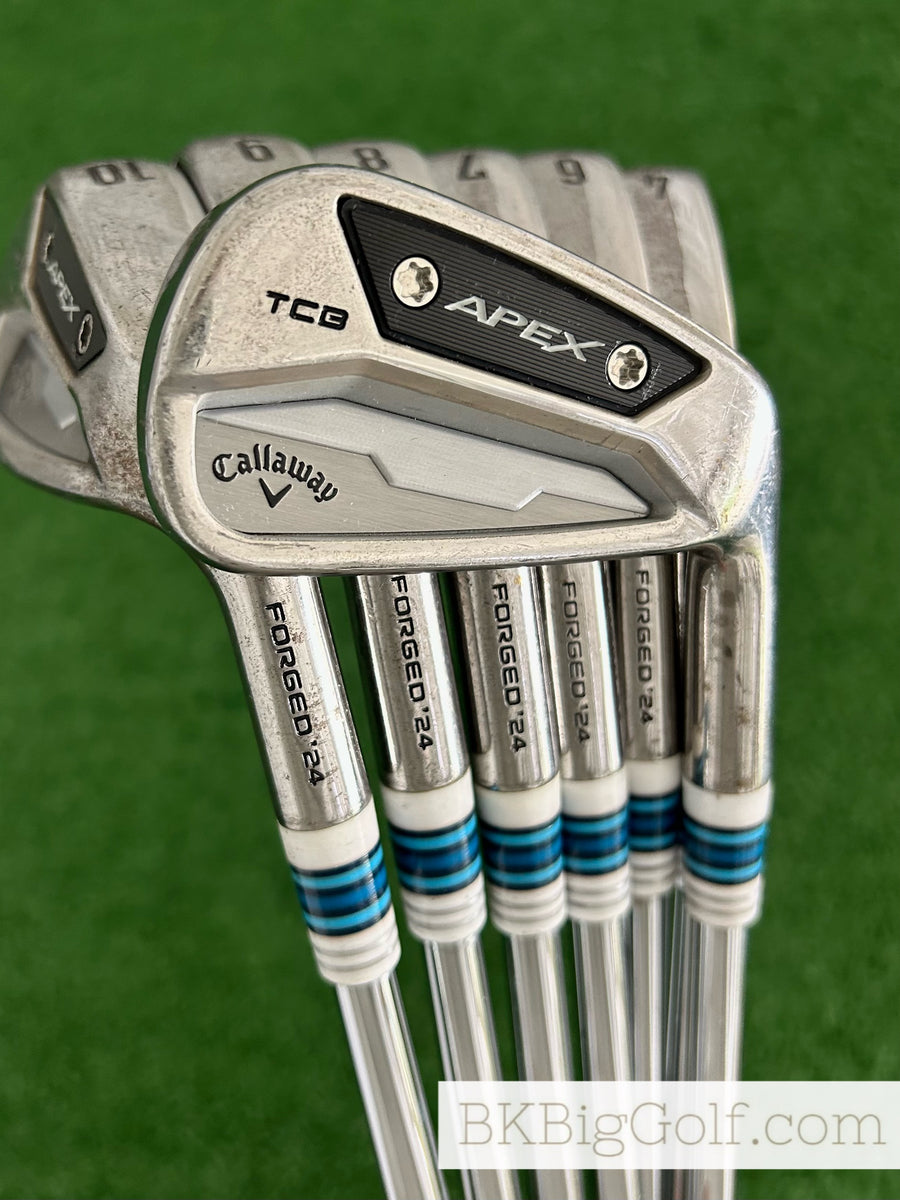 Callaway Apex ‘24 TCB Limited Edition Raw Forged Iron Set 4-P / Projec ...