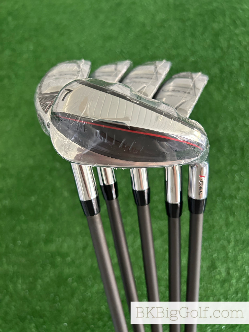 NEW Cobra T-Rail Hybrid Iron Set 7-G / Cobra Ultralite 45 Senior Graphite