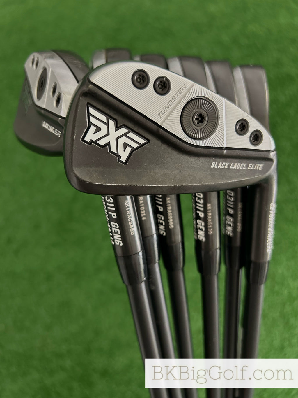 PXG 0311 P GEN6 Black Label Elite Iron Set 4-W / KBS Max 55 Regular Graphite