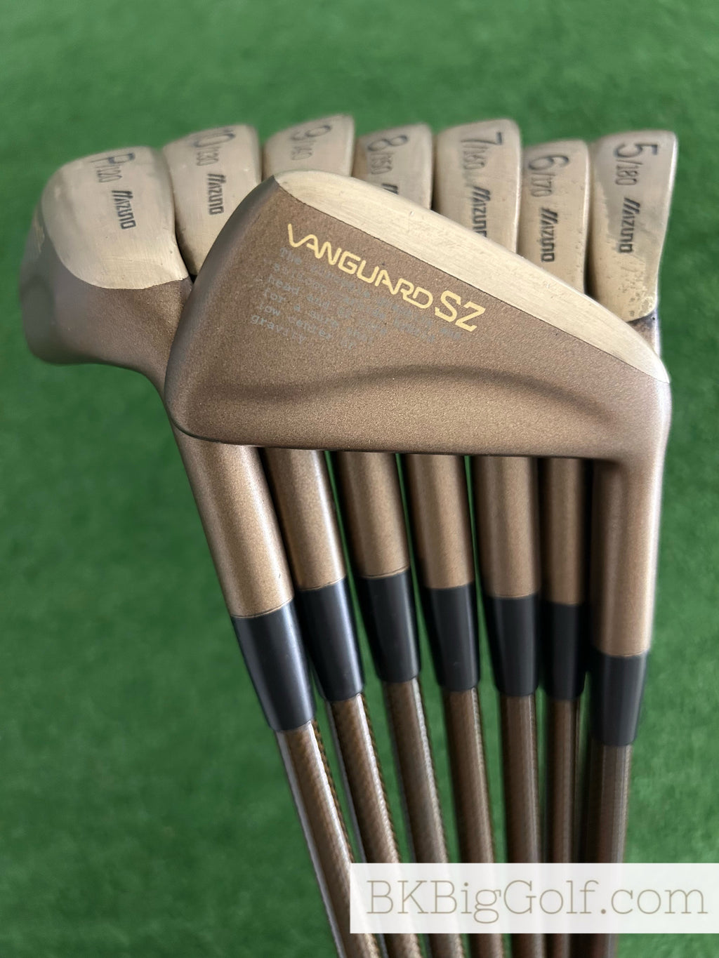 Mizuno Vanguard Copper SZ Hybrid Iron Set 4-P / Exsar M55J Regular Graphite