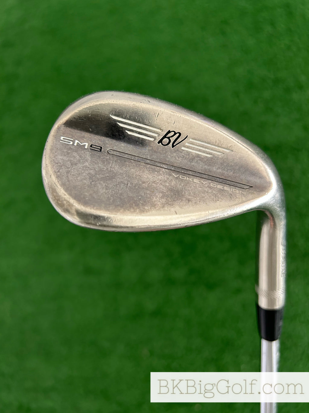 Titleist Vokey Wedge SM9 Brushed Steel 56 Degree Wedge / Wedge Flex