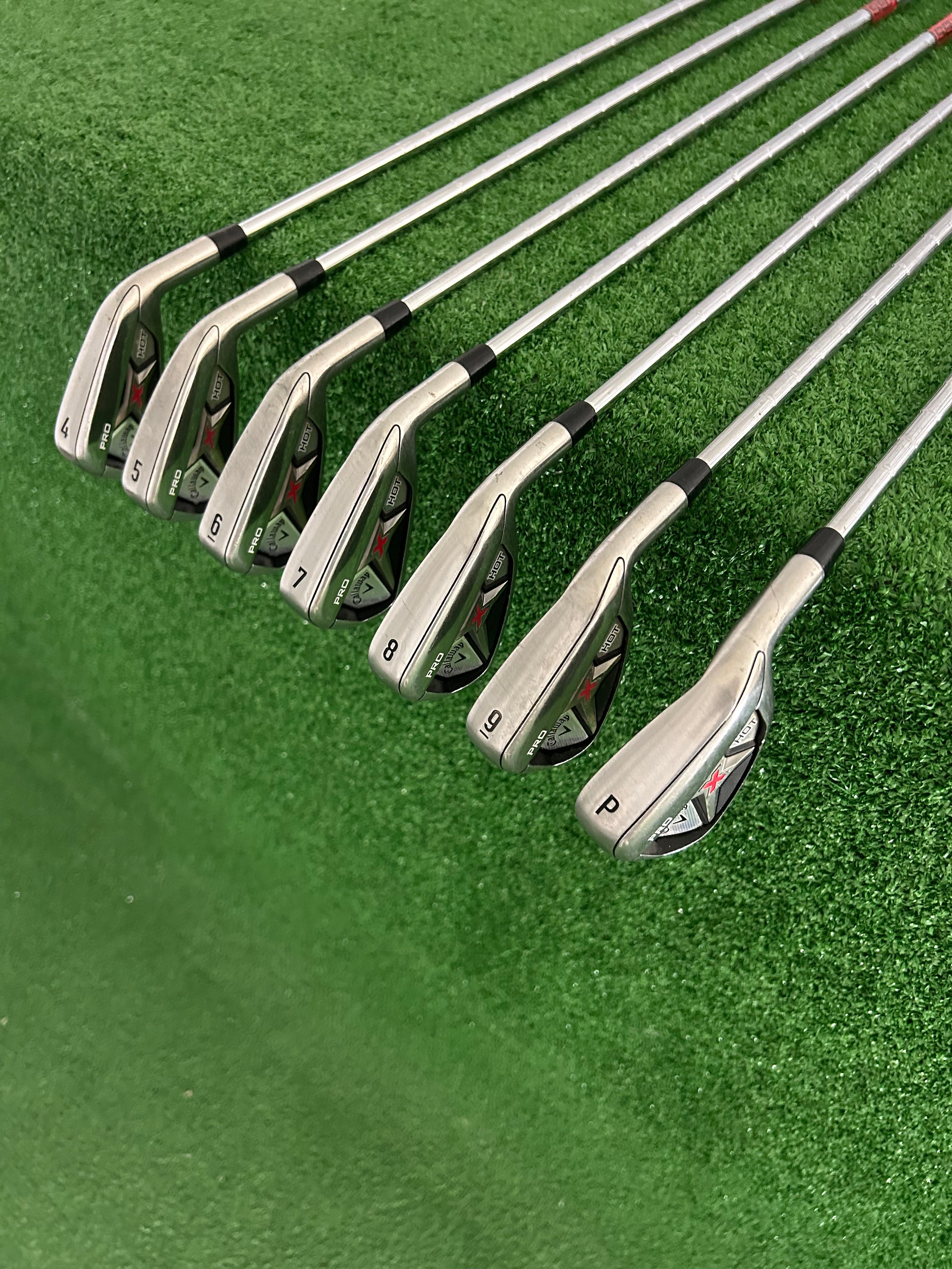Callaway X Hot Pro Iron Set 4-P / KBS Tour 120 Stiff – BKBigGolf
