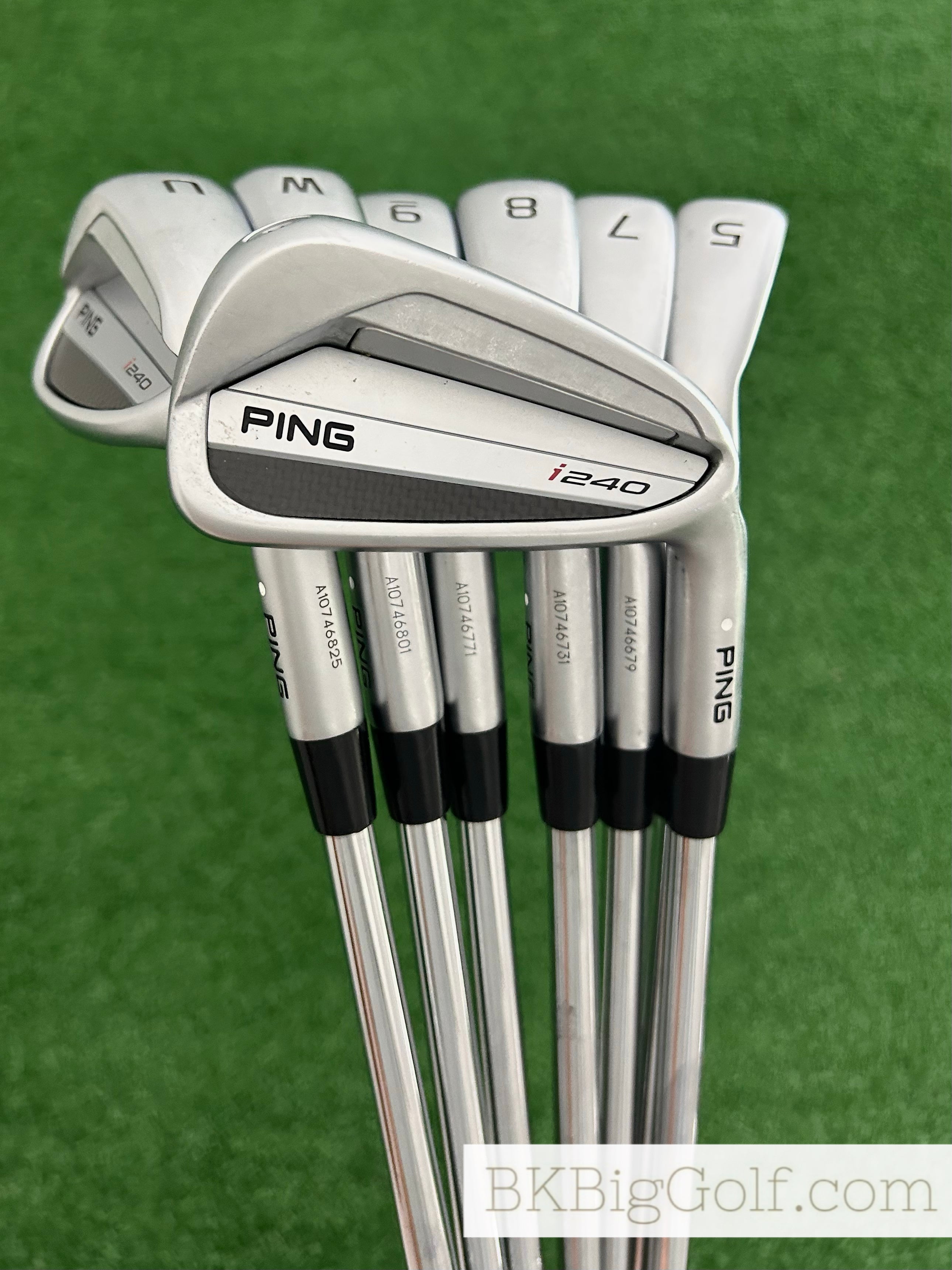 Ping i240 Iron Set 5-U / KBS Tour 110 Regular +1/2” – BKBigGolf