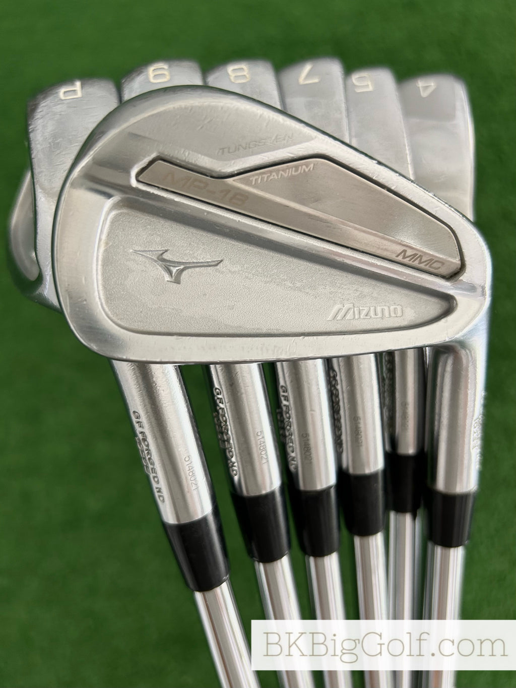 Mizuno MP18 MMC Forged Iron Set 4-P / True Temper AMT White Stiff +1”