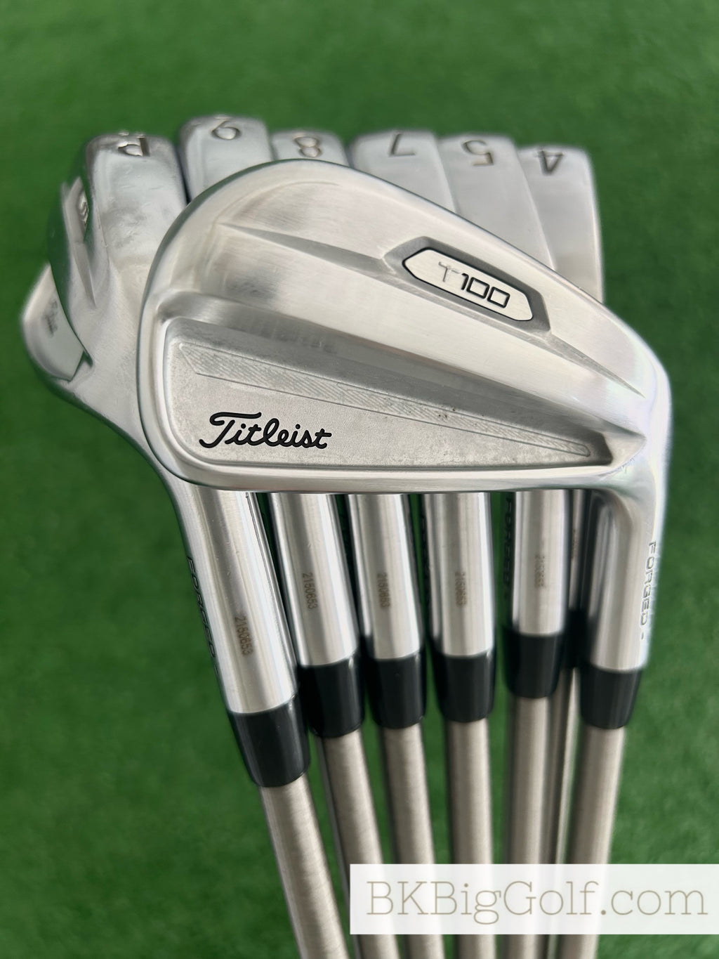 Titleist T100 ‘21 Forged Iron Set 4-P / SteelFiber i95 Extra Stiff Graphite