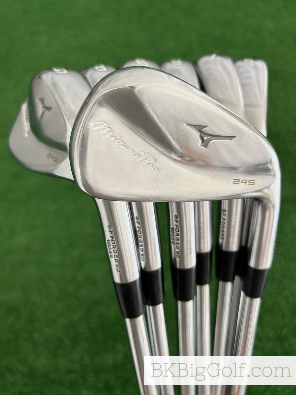 Mizuno Pro 245 Forged Iron Set 5-G / KBS Tour 130 X Extra Stiff +1/2”