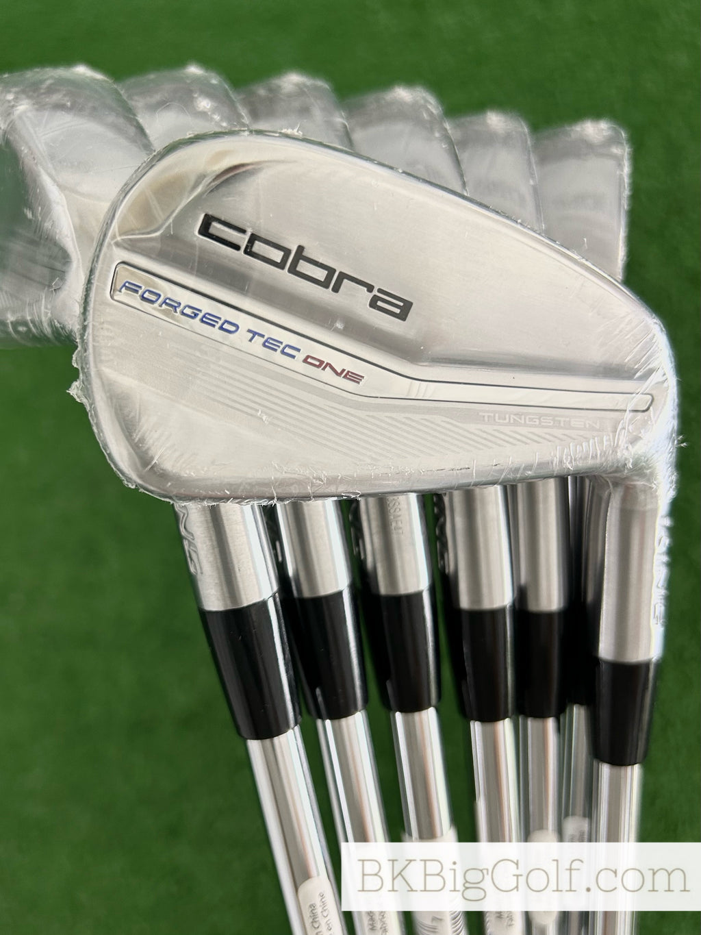 NEW Cobra King Forged Tec One Length ‘23 Iron Set 4-P / KBS $-Taper Lite Stiff