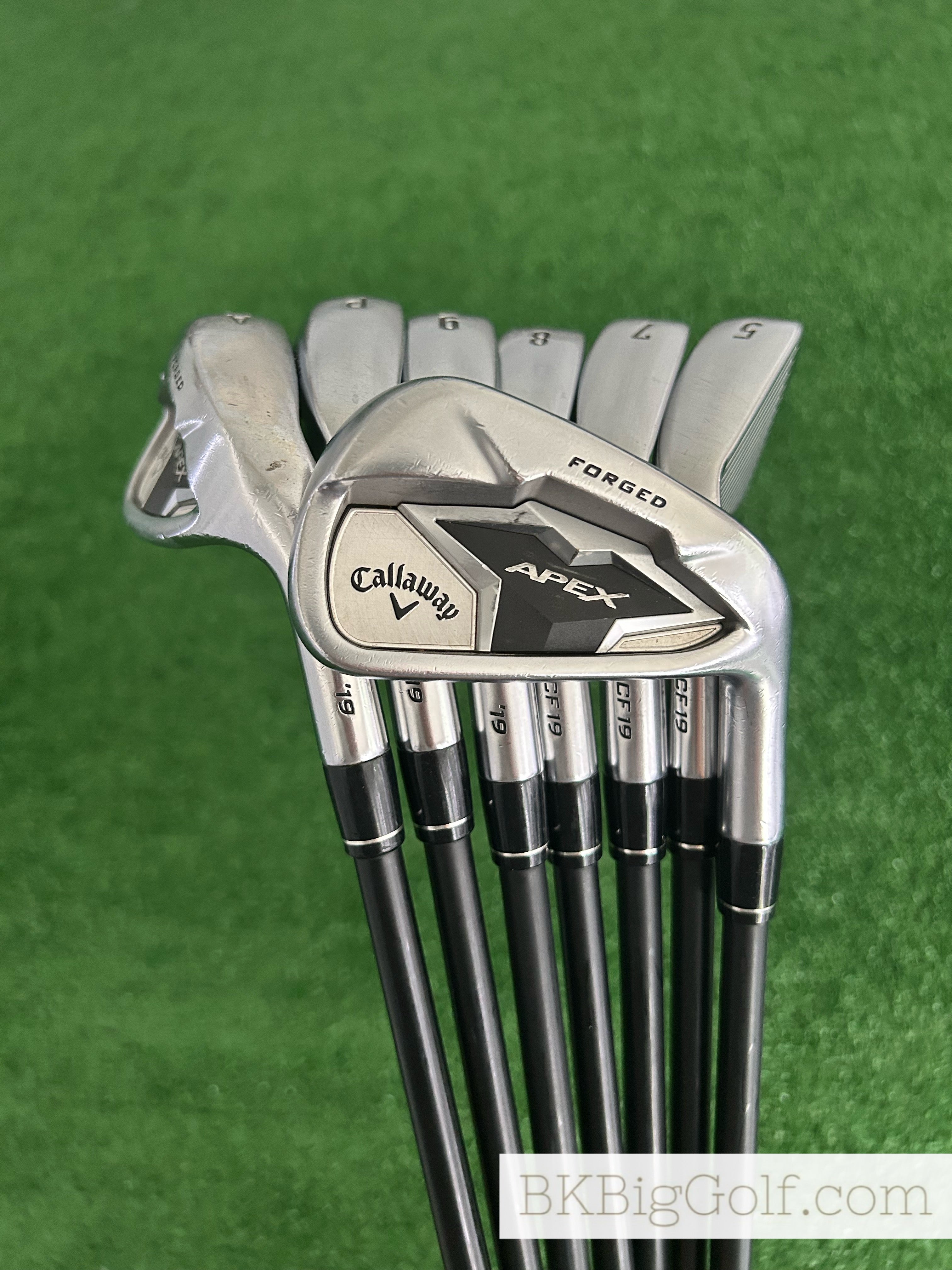 Callaway Apex 19 Forged Iron Set 5-A / Fujikura Speeder Regular Graphi –  BKBigGolf