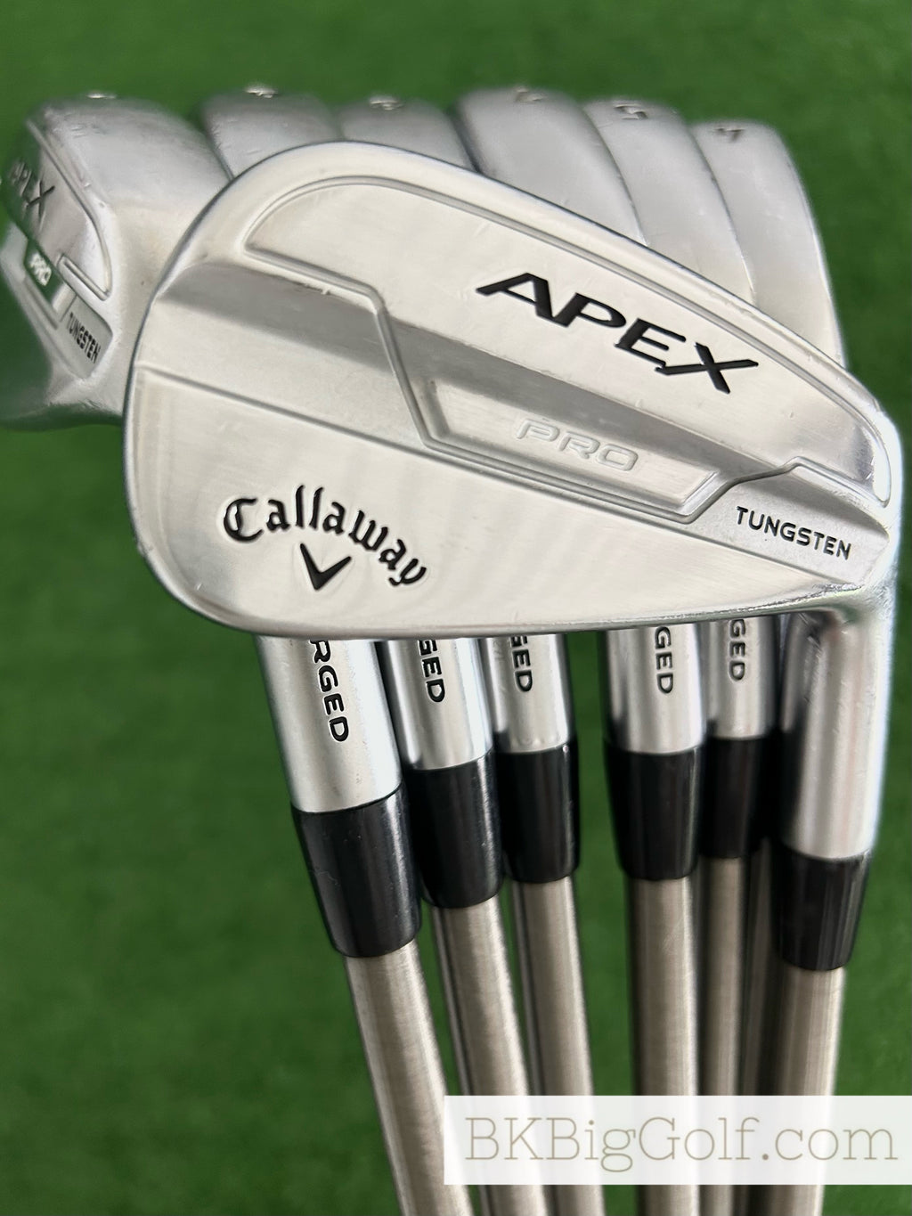 Callaway Apex Pro ‘21 Forged Iron Set 4-P / SteelFiber i110 Extra Stiff Graphite +1”