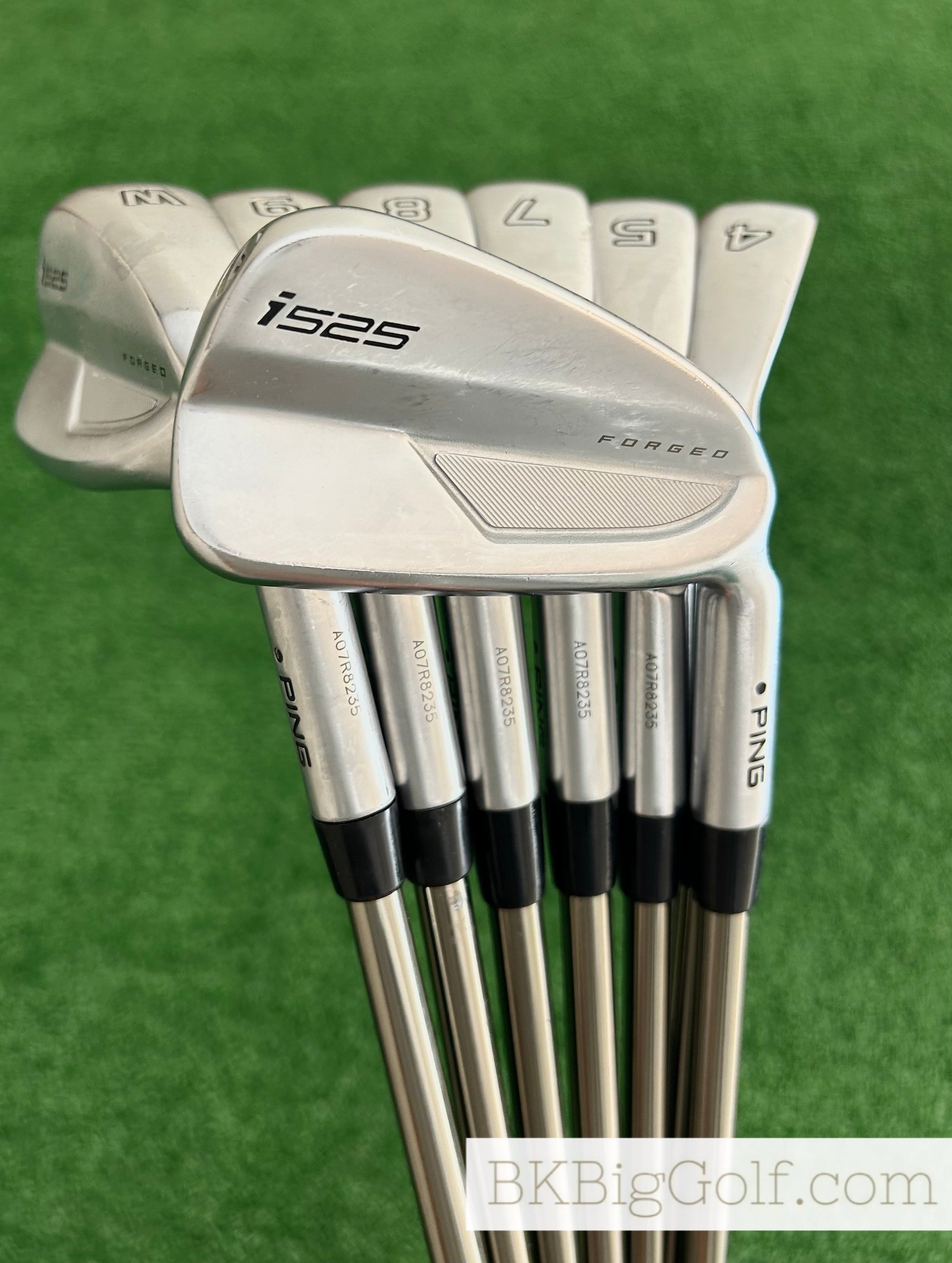 Ping i525 Forged Iron Set 4-W / Recoil F3 Regular Graphite – BKBigGolf