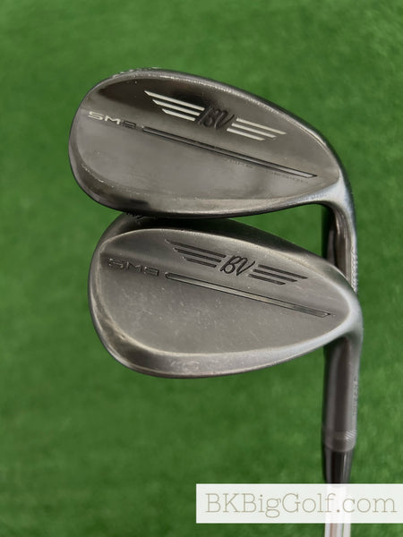 Titleist Vokey SM9 Black 2 Wedge Set (56 & 60 Degrees) – BKBigGolf