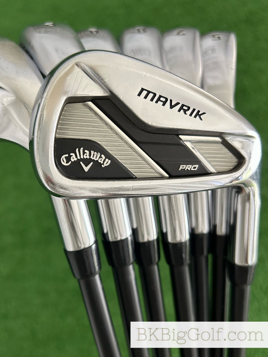Callaway Mavrik Pro Iron Set 5-A / KBS TGI 90 Stiff Graphite