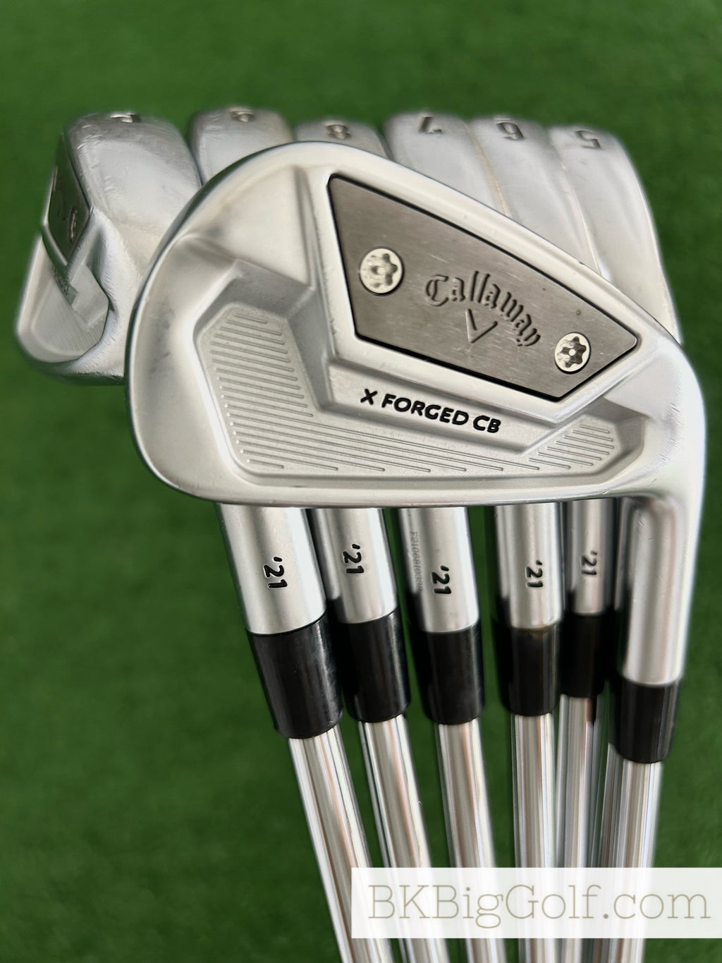 Callaway X Forged CB ‘21 Iron Set 4-P / Project X 6.0 Stiff