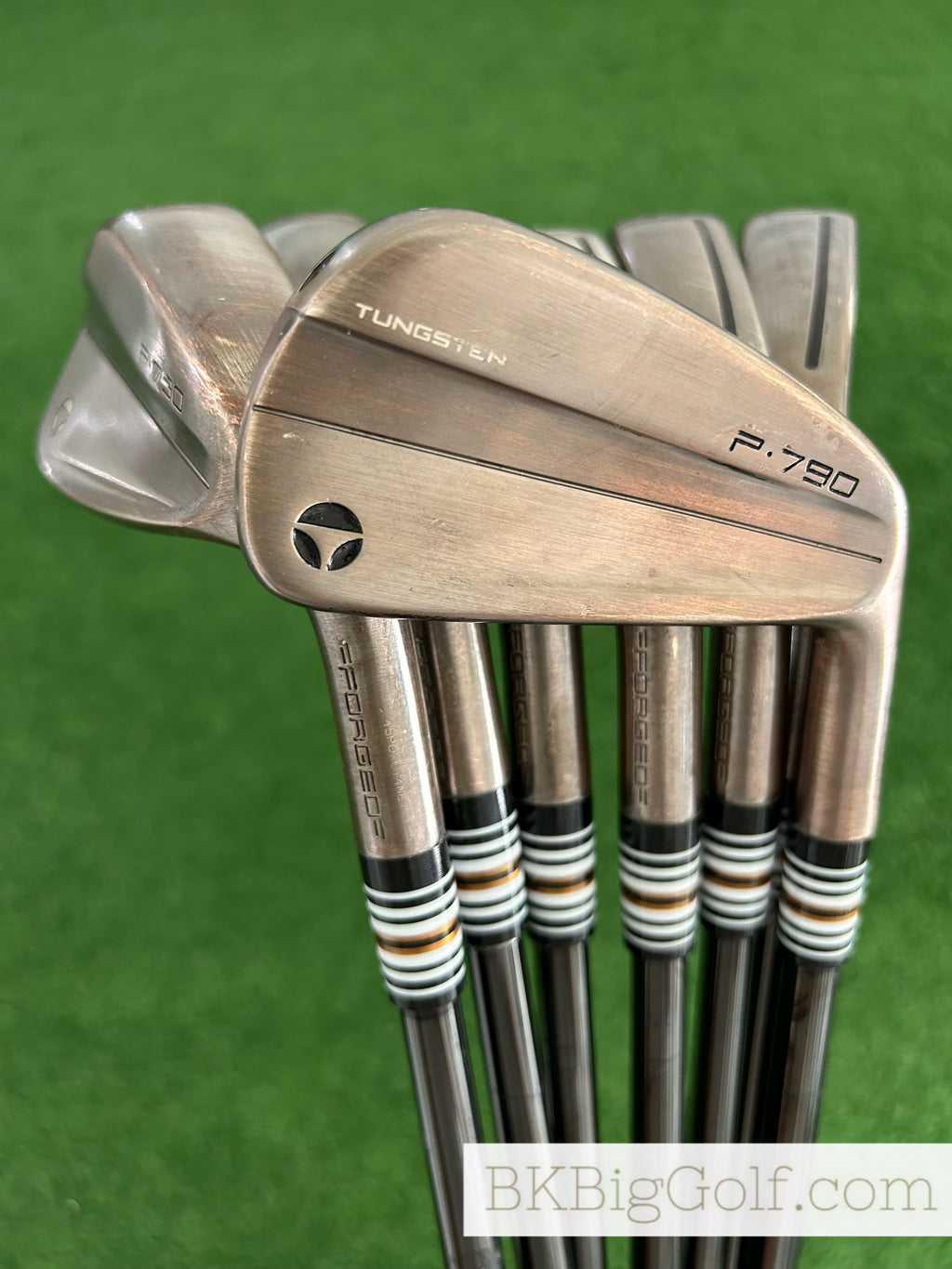 Taylormade P790 ‘23 Custom Aged Copper Iron Set 4-P / KBS Black Tour Lite Stiff
