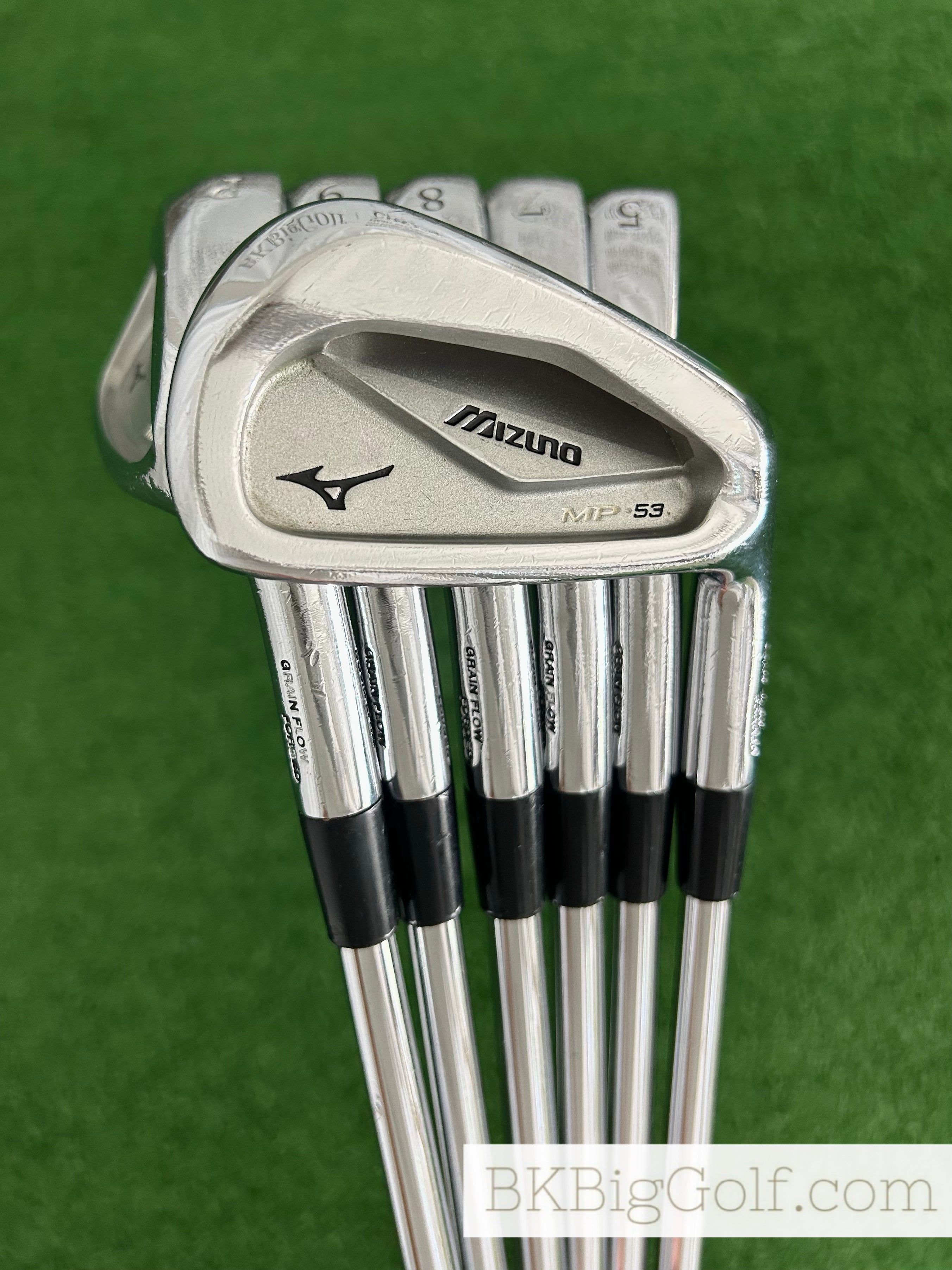 Mizuno MP-53 Forged Iron Set 5-P / Dynamic Gold S200 Stiff – BKBigGolf