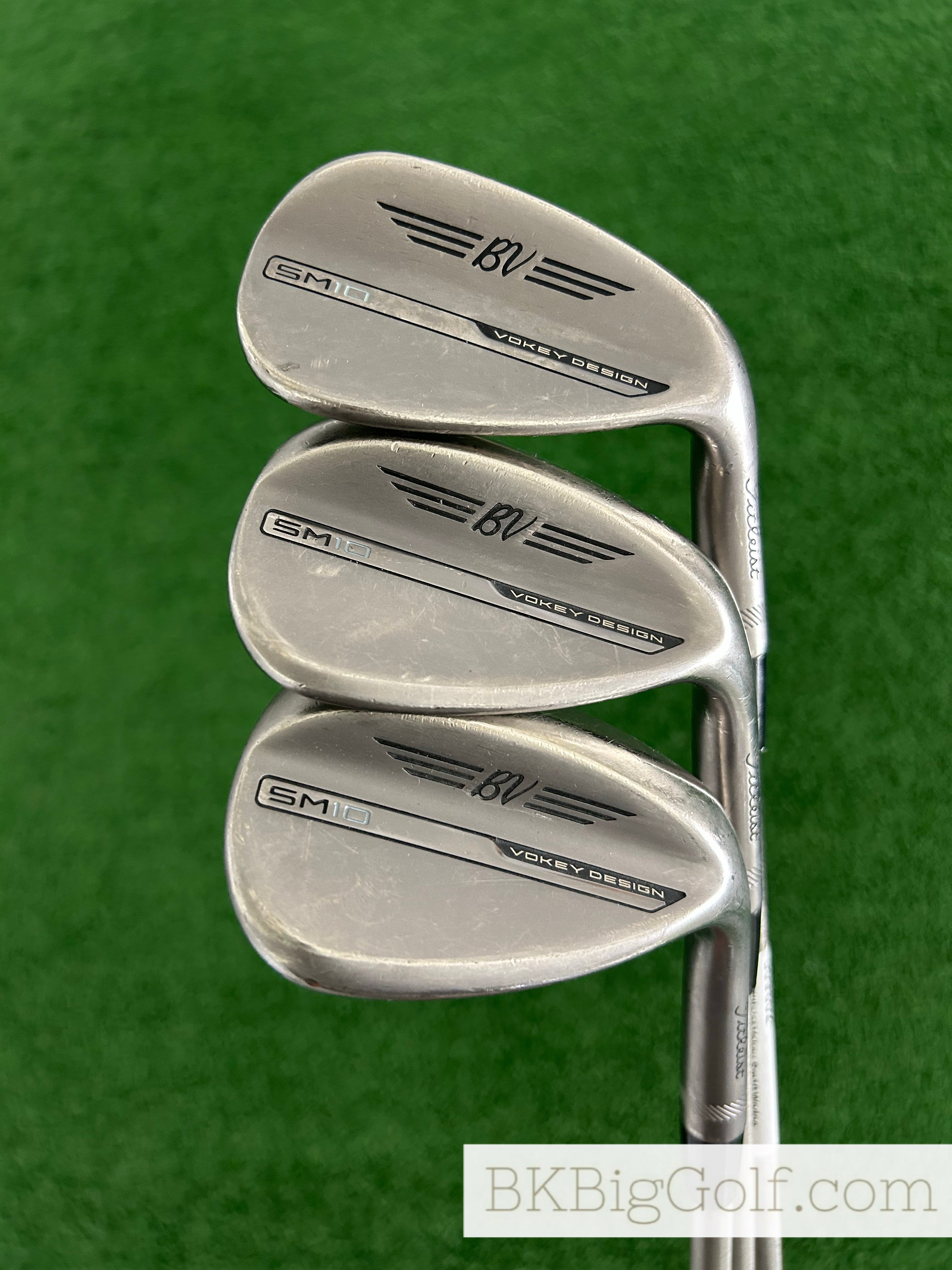 Titleist Vokey SM10 Nickel 3 Wedge Set (48, 54, & 60 Degrees