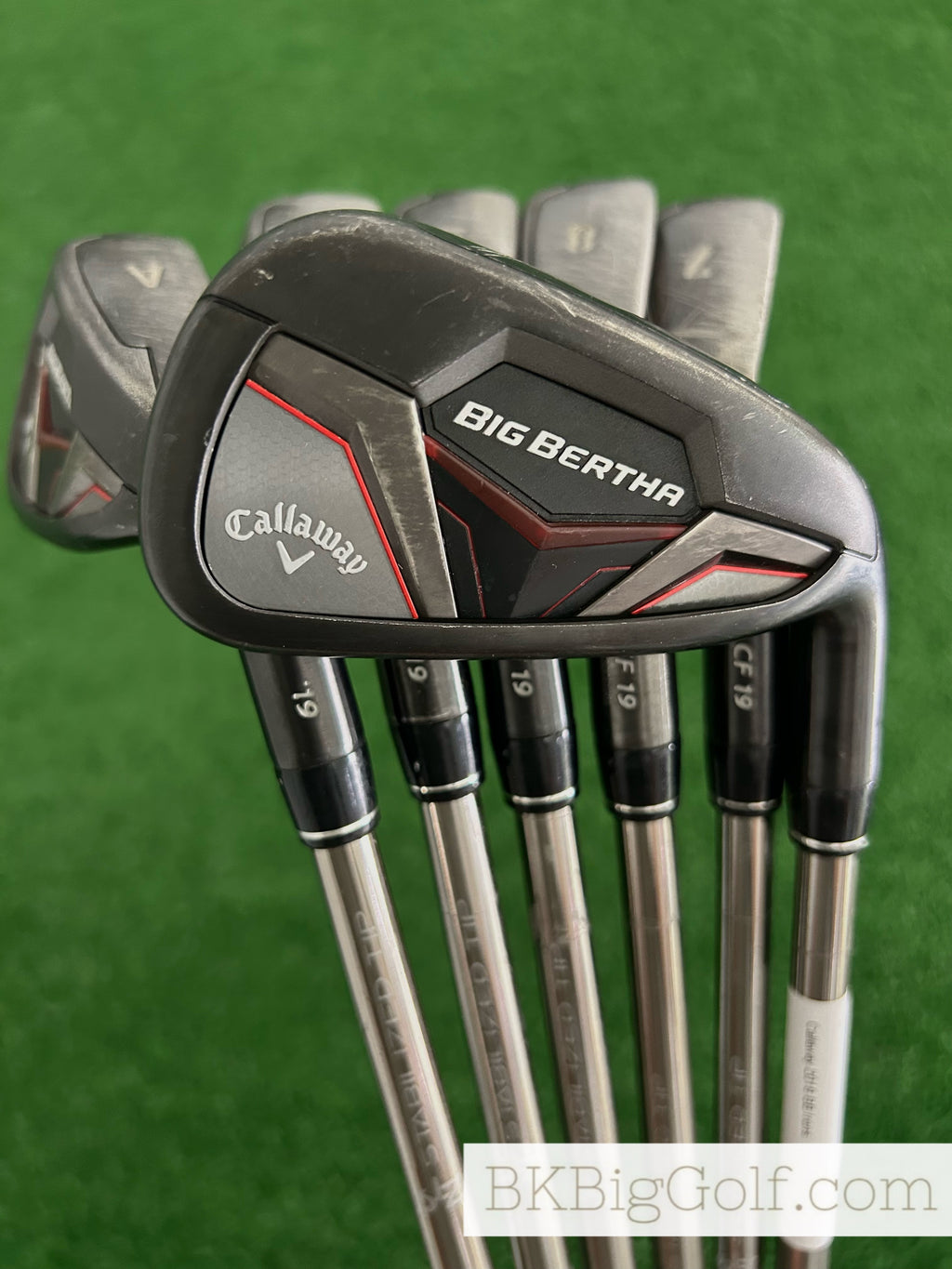 Callaway Big Bertha ‘19 Black Iron Set 6-A / Recoil F3 Regular Graphite