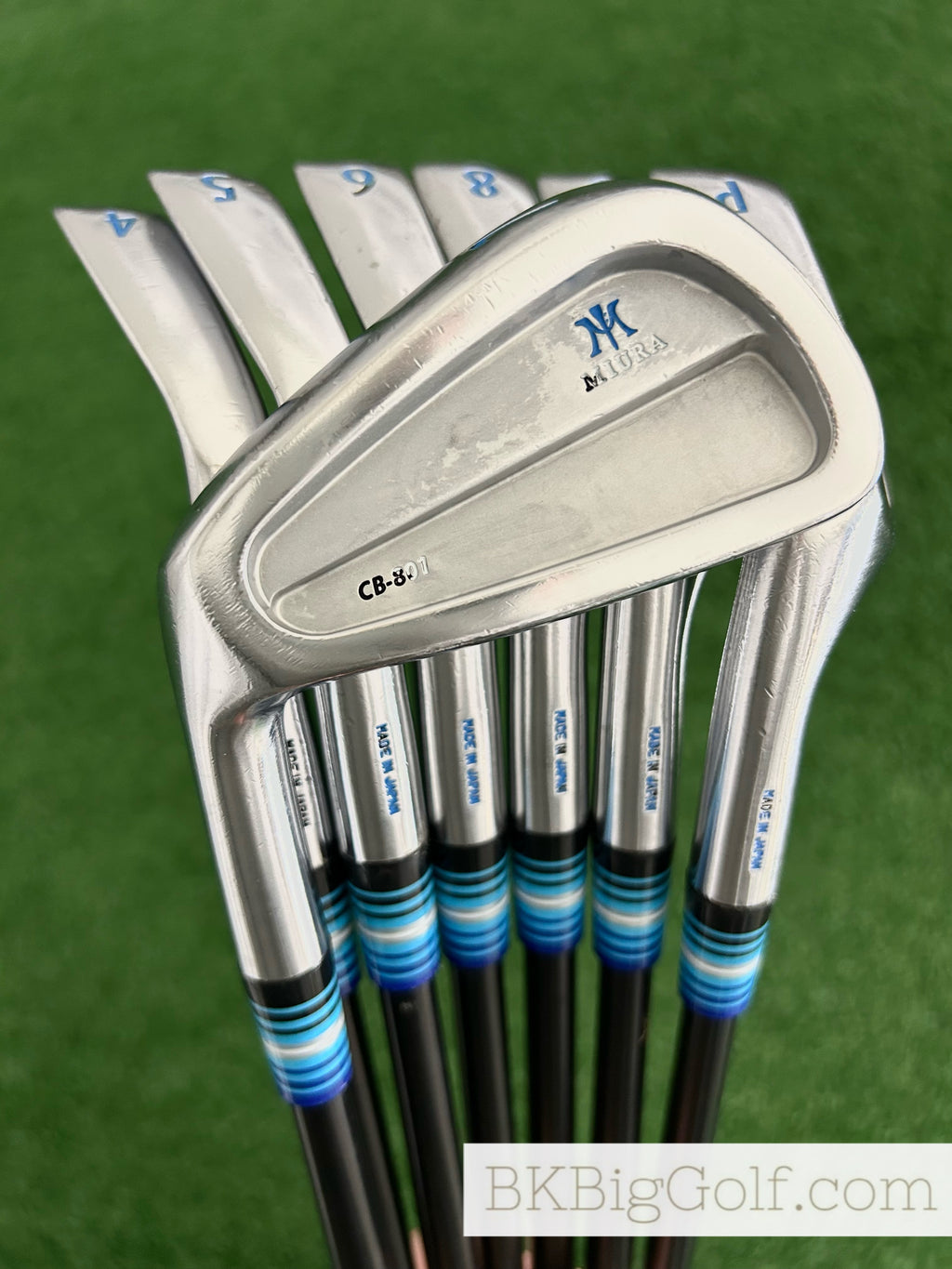 LH Miura CB-801 Forged Iron Set 4-P / Dynamic Gold Black X100 Extra Stiff