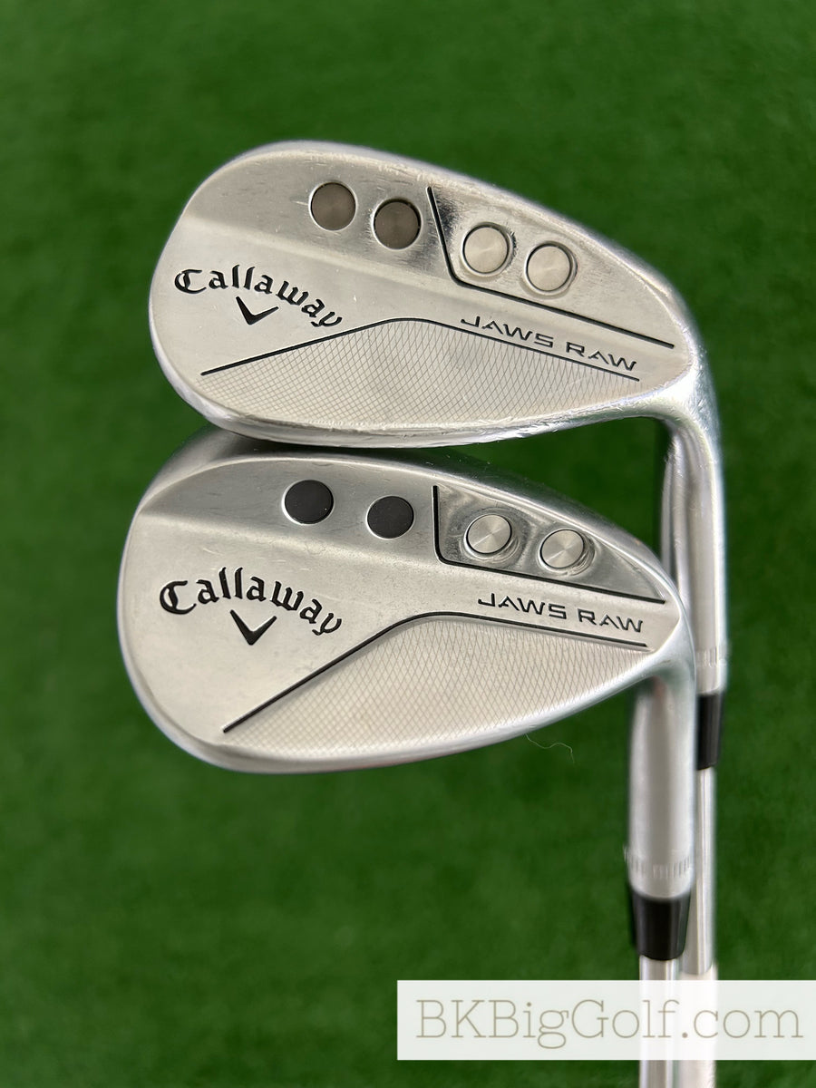 CALLAWAY WEDGE 52° 58° 2本セット Callaway Jaws Raw 2 Wedge Set (54 & 58 Degrees) – BKBigGolf