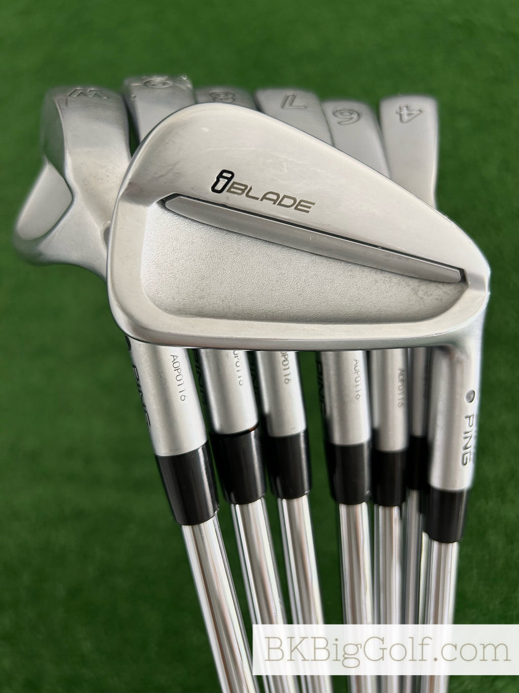 Ping iBlade Iron Set 4-W / KBS Tour 120 Stiff