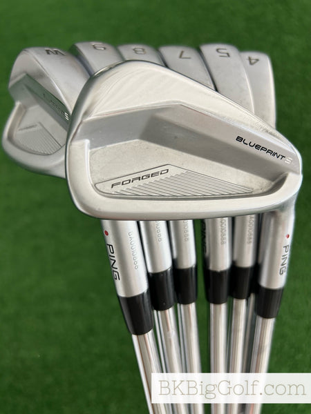 クラブ PING BLUEPRINT p-5i modus 105 x PING 【カスタムフィッティング】ピン BLUEPRINT S 5本セット(6I
