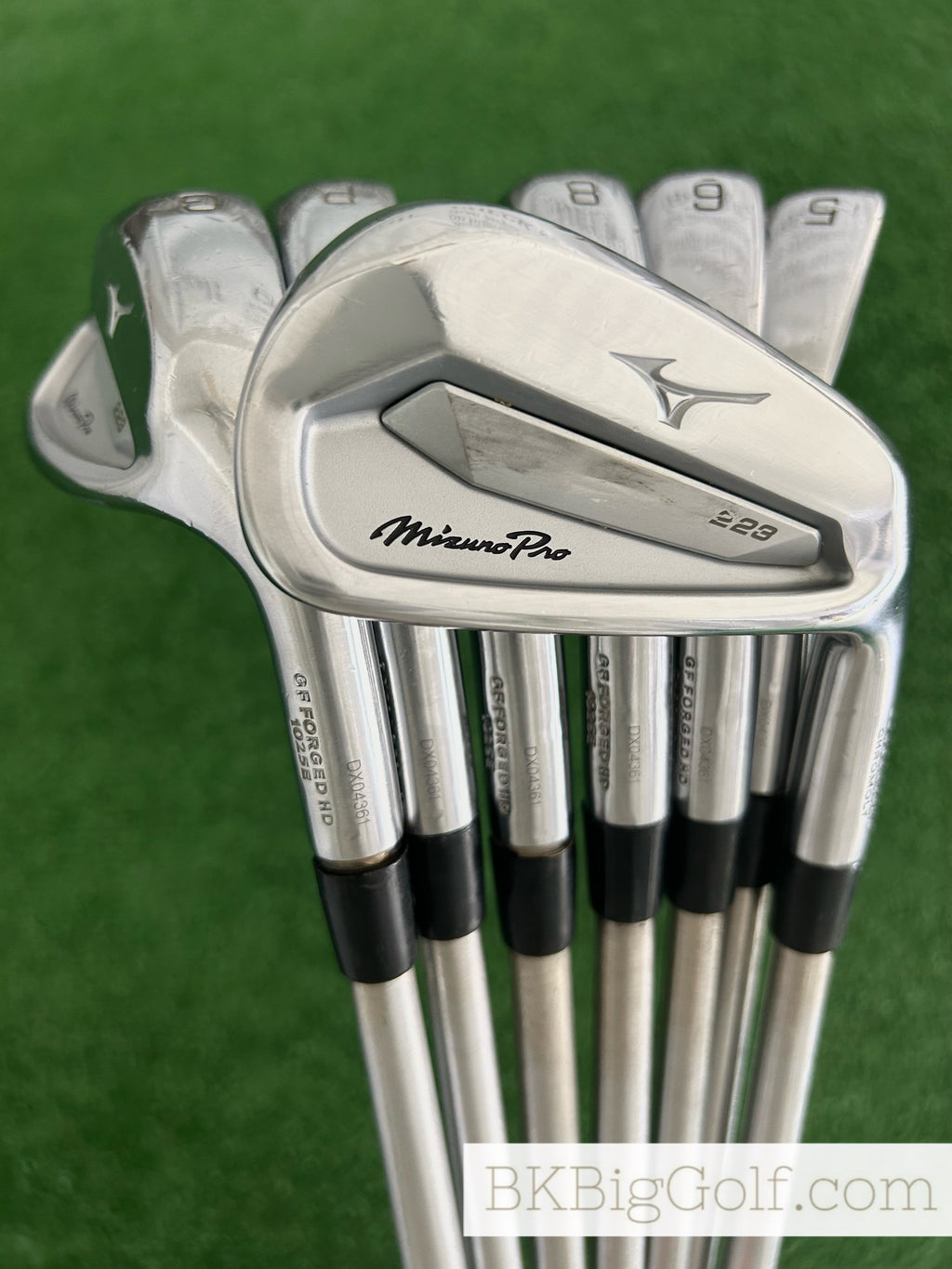 Mizuno Pro 223 Forged Iron Set 5-G / KBS Tour C-Taper Lite 115 Extra Stiff +1/2”