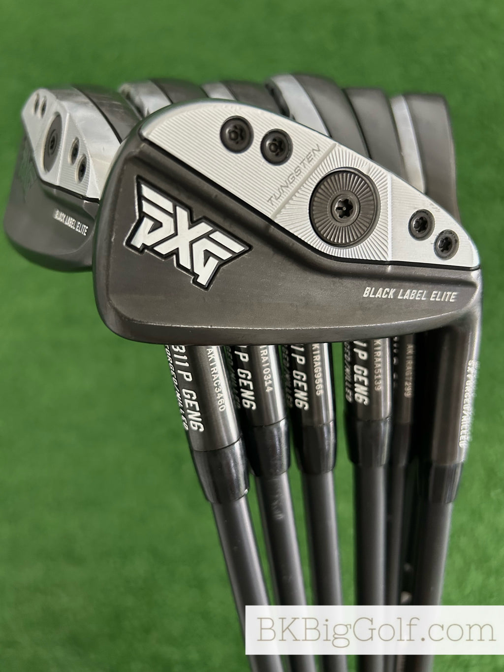 PXG 0311 P GEN6 Black Label Elite Iron Set 4-W / KBS Max 55 Regular Graphite
