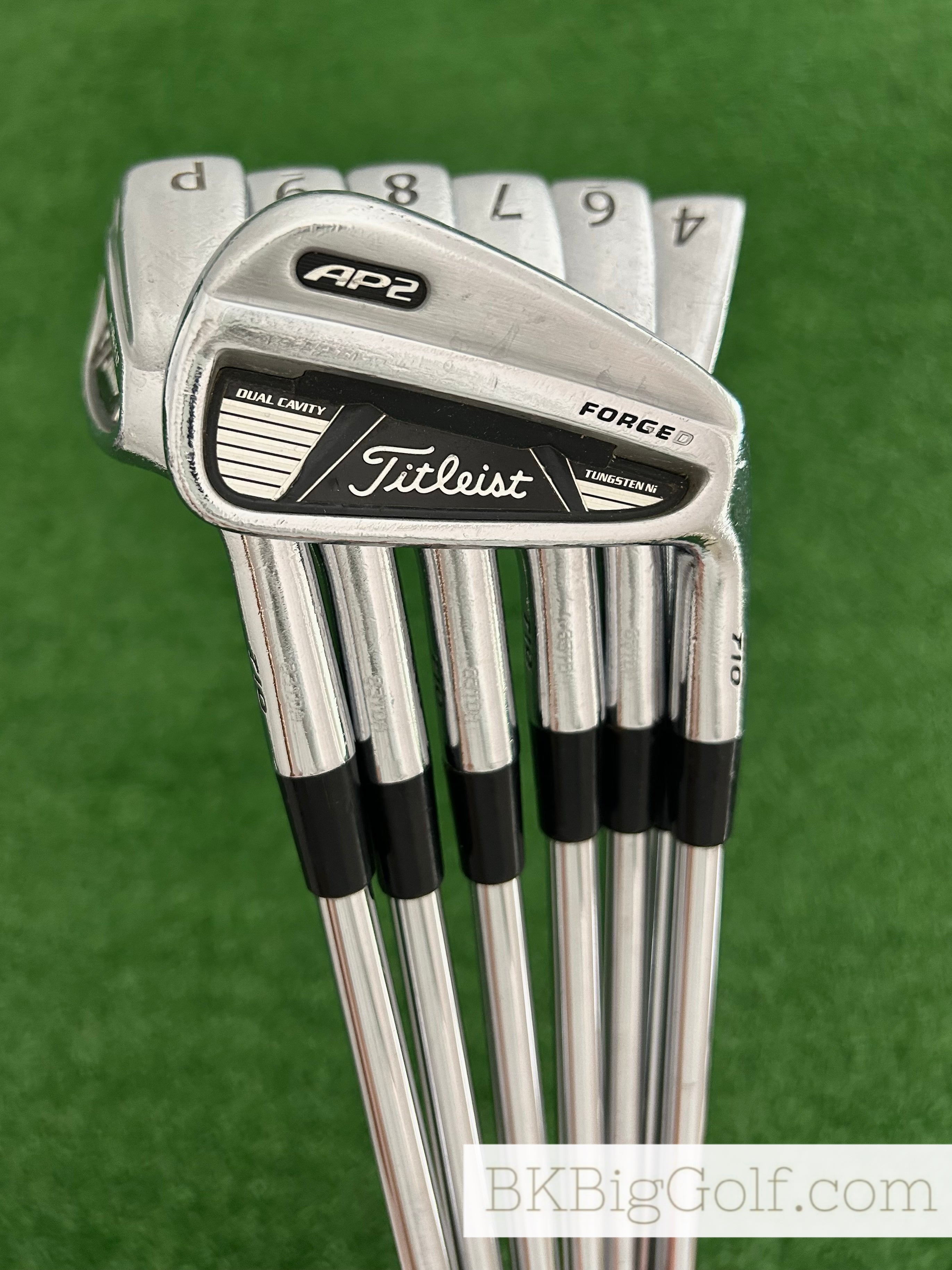 Titleist AP2 710 アイアンセット Dynamic Gold S Titleist AP2 710 Forged Iron Set 4-P / Dynamic Gold S300 Stiff