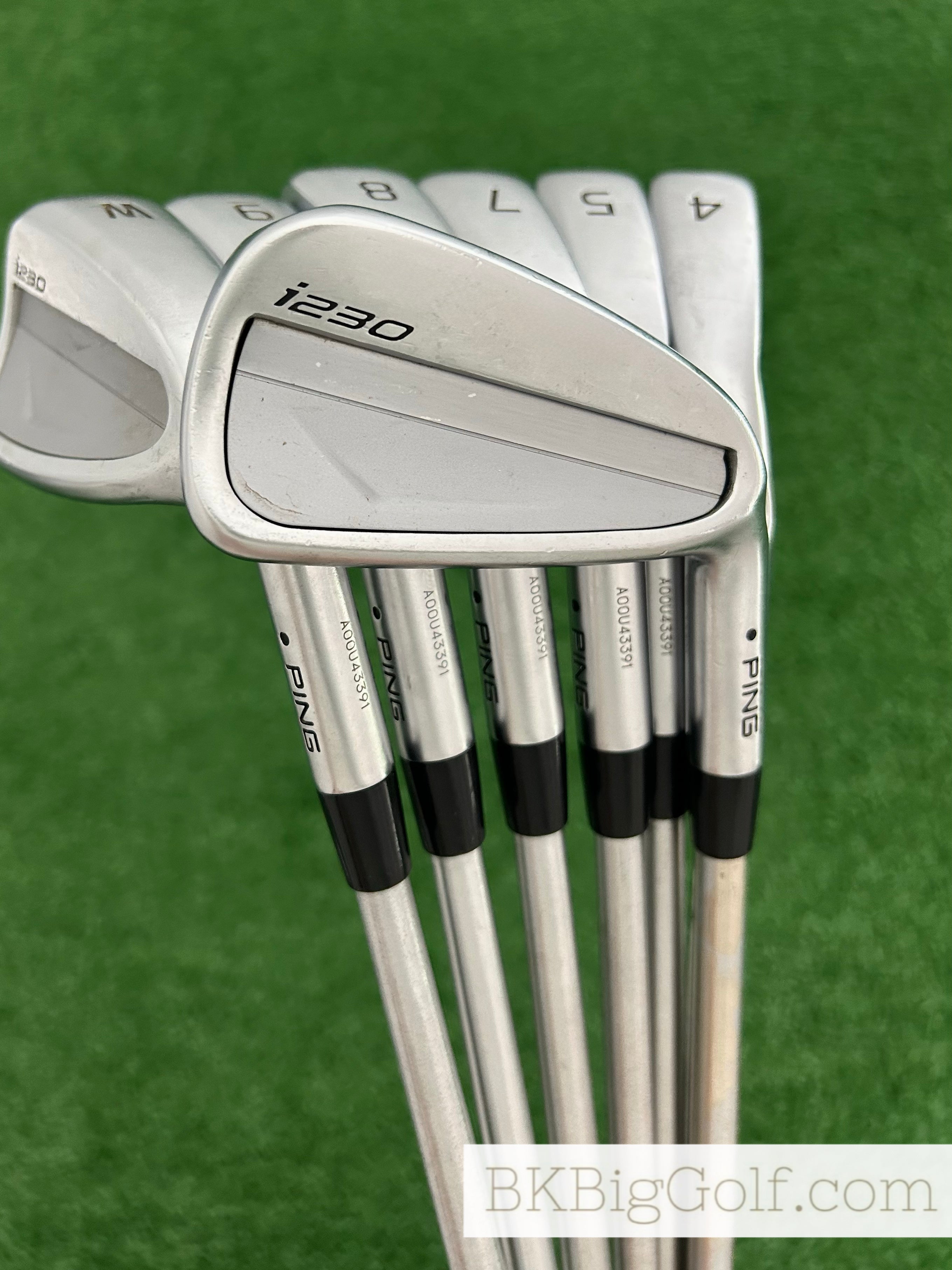 Ping i230 Iron Set 4-W / KBS Tour C-Taper 125 S+ Stiff – BKBigGolf