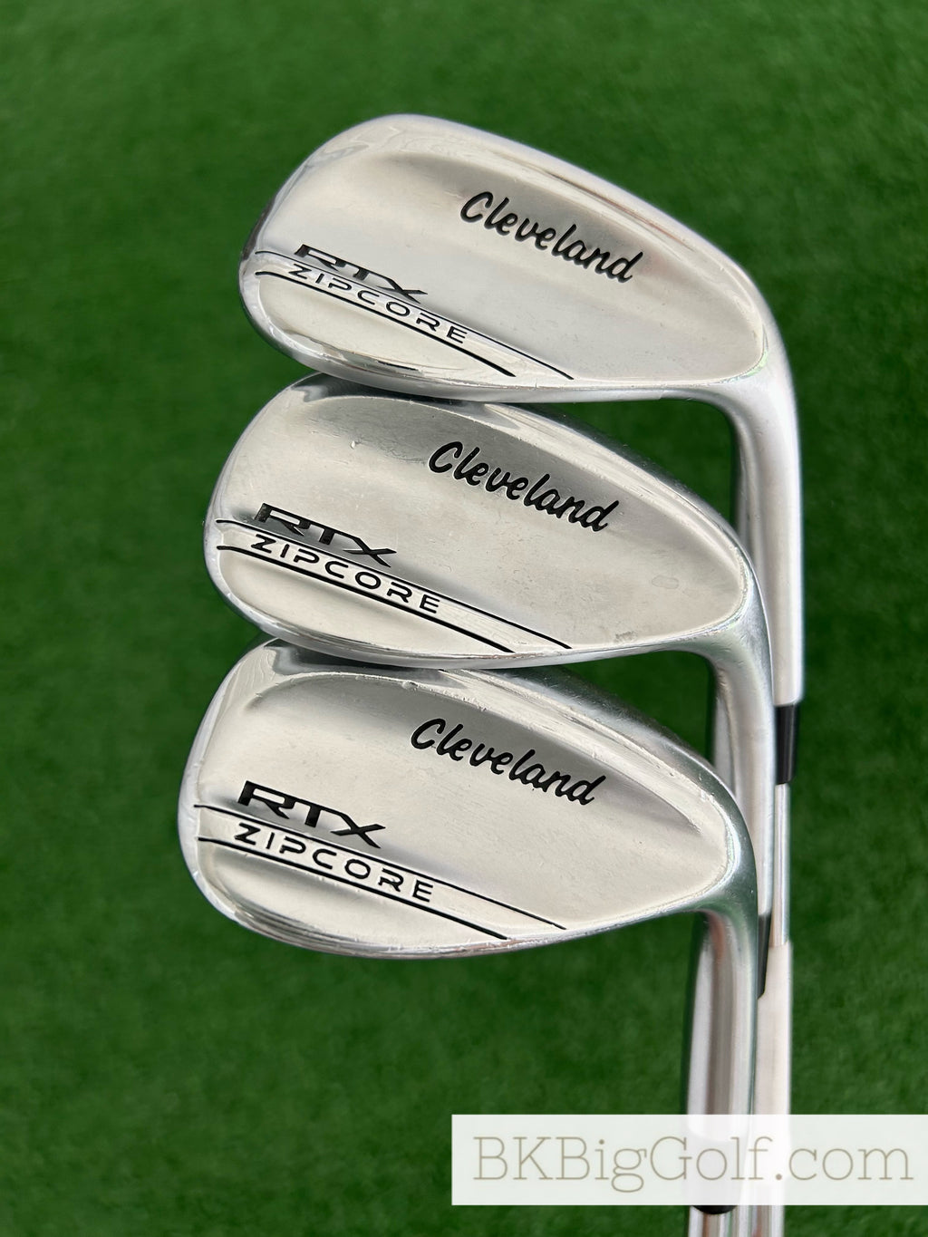 Cleveland RTX Zipcore Chrome 3 Wedge Set (50, 54, & 58 Degrees)