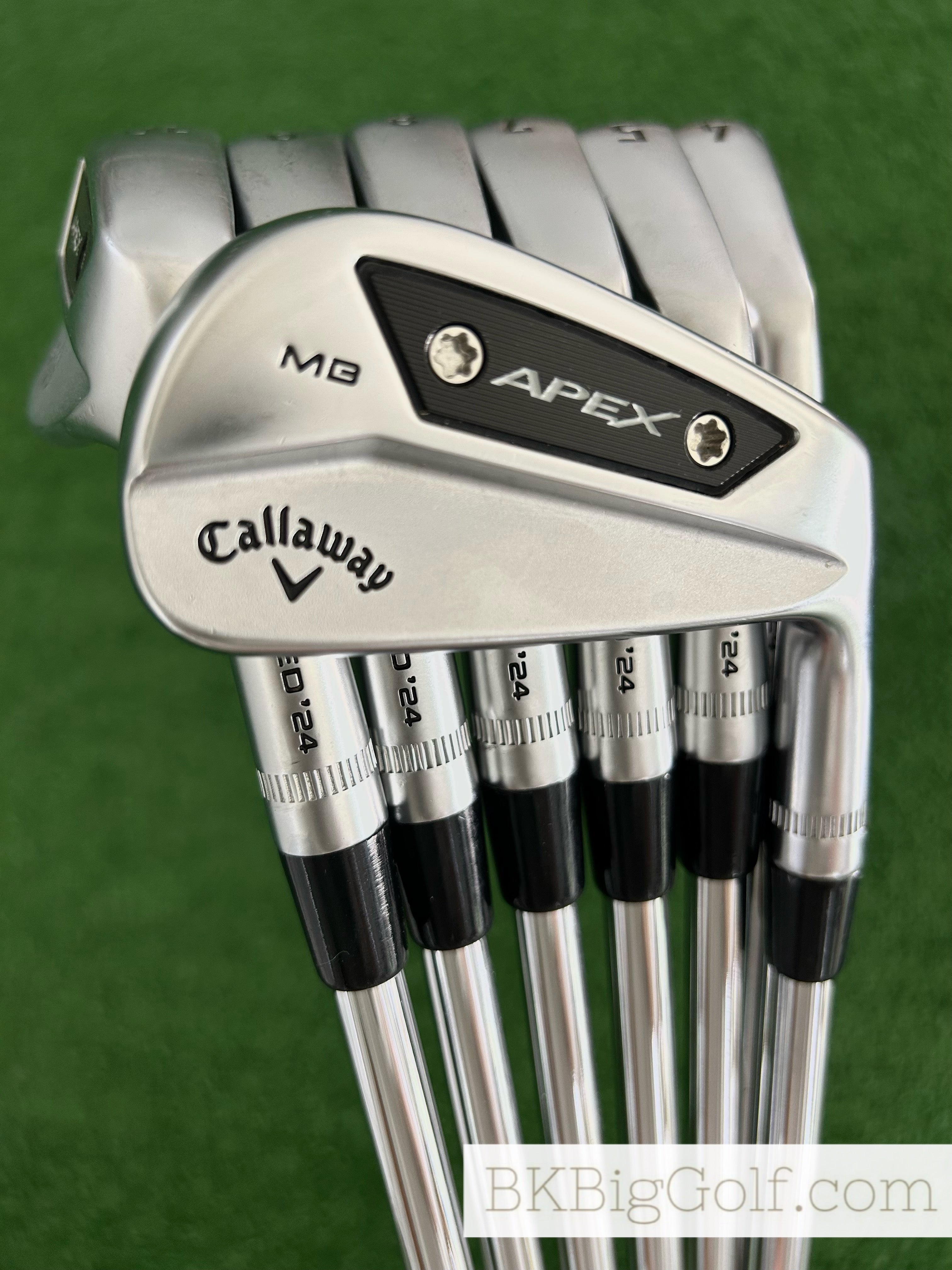 キャロウェイAPEX MB 4-10I Dynamic Gold MID 115 Used Callaway Apex Ai200 Iron Set 4-P Dynamic Gold Mid 115