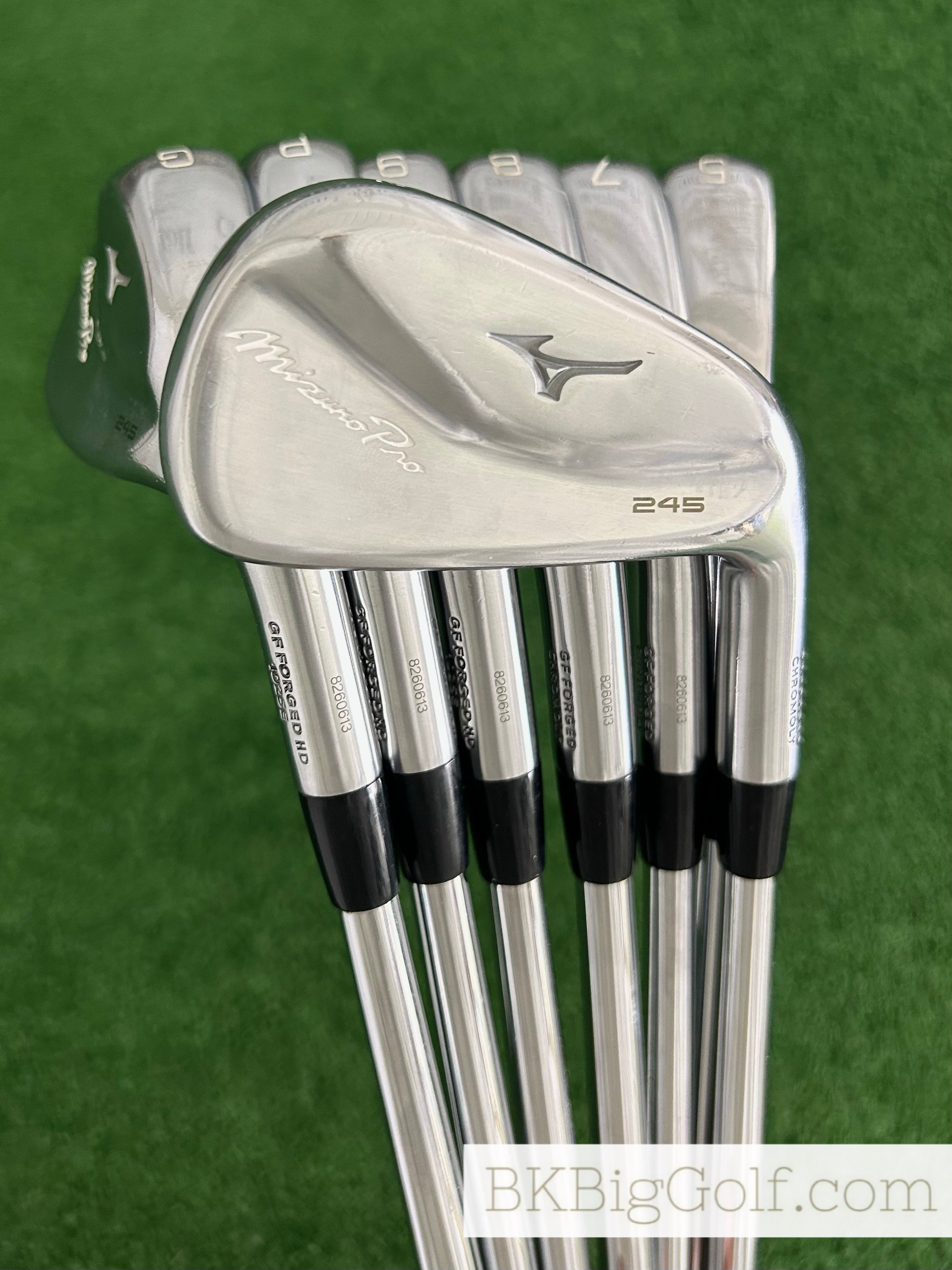 mizuno pro 245 5〜PW DynamicGold105 s200 Mizuno Pro 245 Forged Iron Set 5-G / Dynamic Gold 105 Stiff